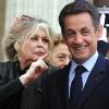 Brigitte Bardot s'en prend de nouveau à Nicolas Sarkozy, dans une lettre, le 23 avril 2010 ! (photo montage)