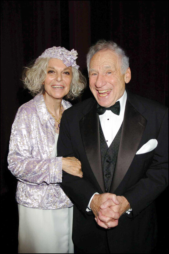 Mel Brooks et sa femme la grande Anne Bancroft