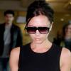 Victoria Beckham à l'aéroport de Londres le 4 mai 2010