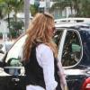 Paulina Rubio, en compagnie de son mari, font des courses dans un magasin de Miami, il y a quelques jours.