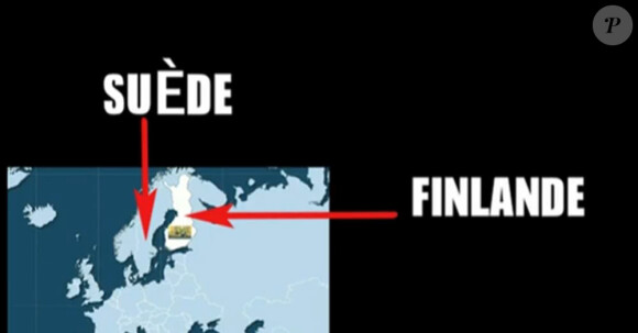 TF1 confond Finlande et Suède durant le journal télévisé de 20 heures présenté par Claire Chazal