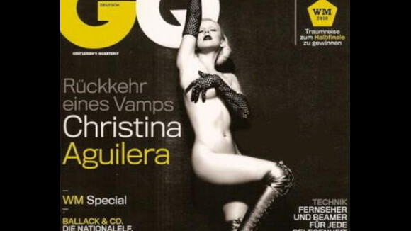 Christina Aguilera : Même nue, elle reste une vraie modeuse !