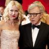 Naomi Watts et Woody Allen sur le tapis rouge du Festival de Cannes, avant la projection de You Will Meet A Tall Dark Stranger, le 15 mai 2010