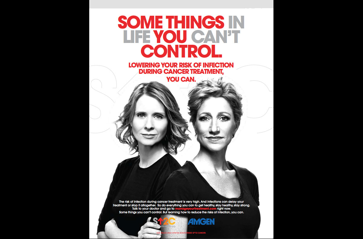Photo Cynthia Nixon et Edie Falco pour l'association Stand up for the