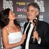 World Music Awards à Monaco, le 18 mai 2010 : Andrea Bocelli et Veronica !