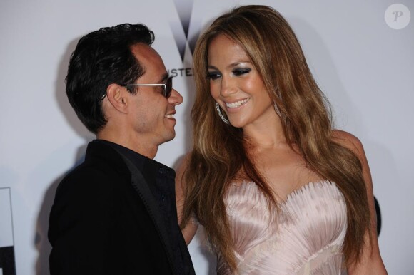 Jennifer Lopez et Marc Anthony au gala de l'amfAR le 20 mai 2010 à Antibes