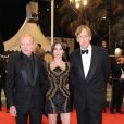 Pascal Greggory, Lodge Kerrigan et Géraldine Pailhas sur le tapis rouge du festival de Cannes le 20 mai 2010