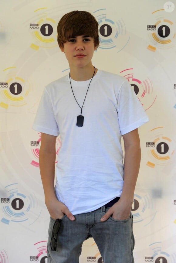 Justin Bieber se produit à Bangor (Pays de Galles), dans le cadre du festival BBC Radio 1, samedi 22 mai.