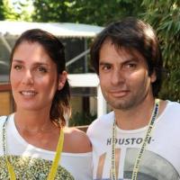 Roland-Garros 2010 : Frank Leboeuf en célibataire auprès du sexy Christophe Dominici et de Sébastien Folin... avec leurs dulcinées !