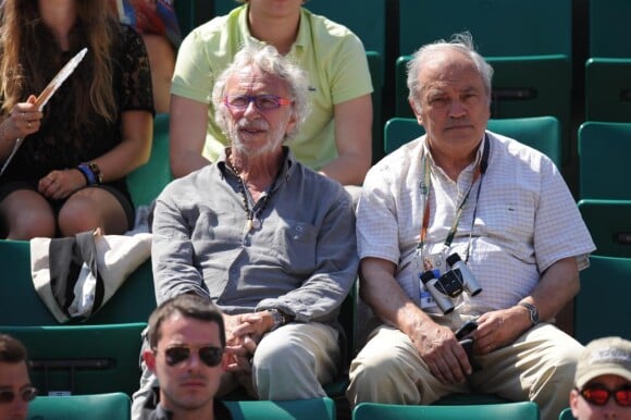 Pierre Richard à Roland Garros le 25 mai 2010 à Paris 