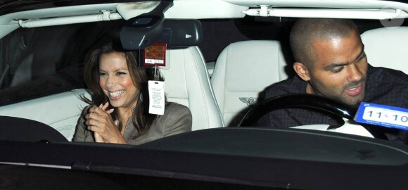 Eva Longoria et Tony parker à Hollywood, le 25 mai 2010