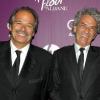 Jean-Pierre Lavoignat et Michel Rebichon au Heaven's Floor by Albane, à l'occasion du 63e Festival de Cannes, en mai 2010.