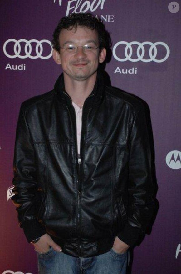 Julien Courbey au Heaven's Floor by Albane, à l'occasion du 63e Festival de Cannes, en mai 2010.