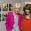 Lou Doillon et Vanessa Bruno lors du vernissage de son exposition à la galerie W le 30 mai 2010
