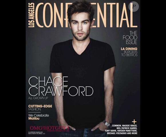 Chace Crawford en couverture de Confidential Magazine