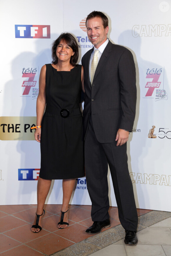 Valérie Expert et Brody Hutzler lors du festival de Monte-Carlo le 9 juin 2010