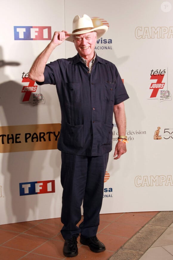Larry Hagman lors du festival de Monte-Carlo le 9 juin 2010