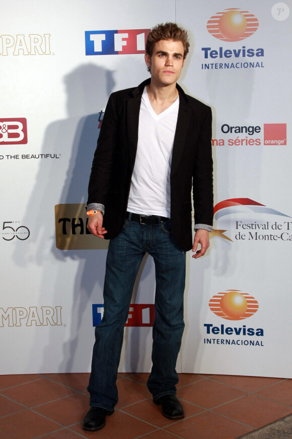 Paul Wesley lors du festival de Monte-Carlo le 9 juin 2010