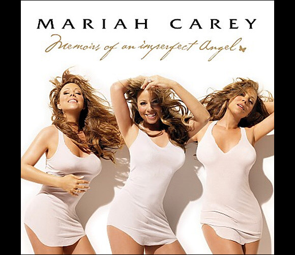 Mariah Carey sur la pochette de son album Memoirs of an Imperfect Angel sorti en 2009