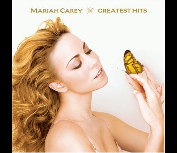 Mariah Carey sur la pochette de son album