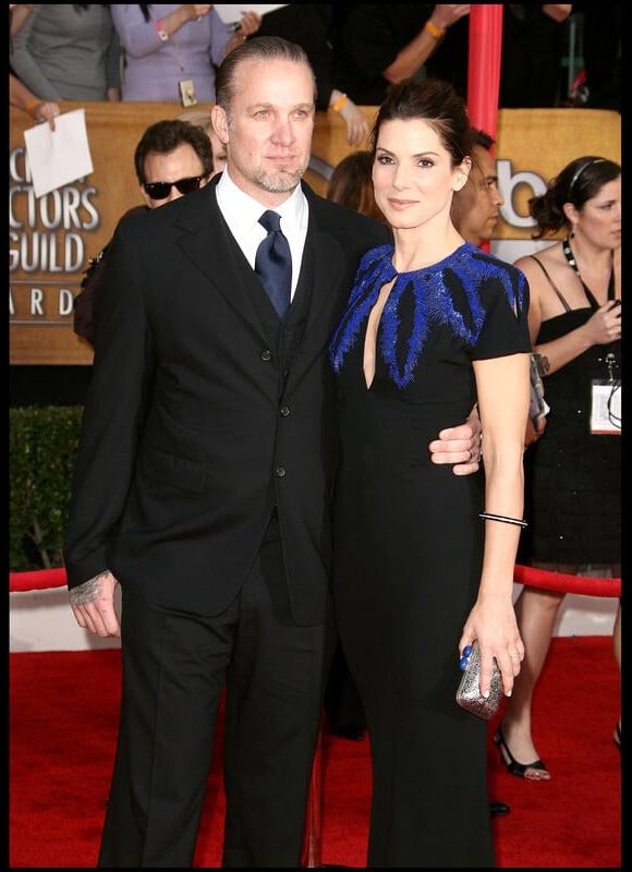 Jesse James et Sandra Bullock en janvier 2010