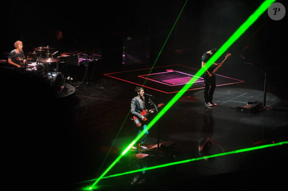 Muse en concert à Bercy en novembre 2009