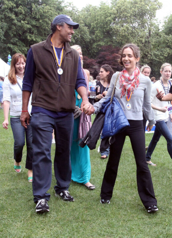 Eliza Dushku lors de la marche organisée par NSTAR au profit de l'association "Children's Hospital Boston", à Boston le 13 juin 2010