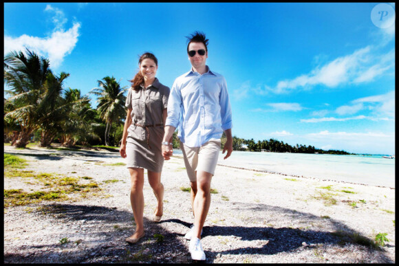Victoria de Suède et son époux Daniel Westling à Tahiti
