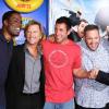 Chris Rock, David Spade, Adam Sandler, Kevin James et Rob Schneider  lors de la première du film Grown Ups à New York, le 23 juin 2010