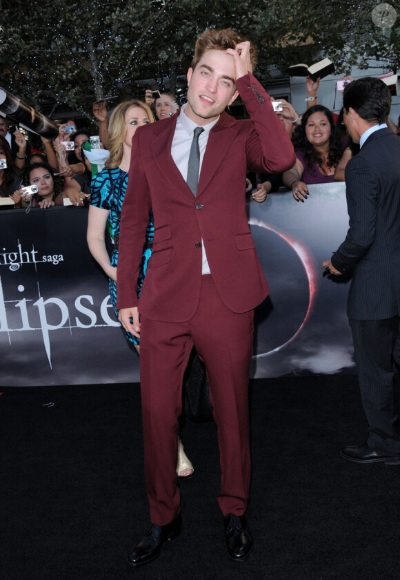 Robert Pattinson lors de l'avant-première de Twilight 3 : Hésitation à Los Angeles le 24 juin 2010