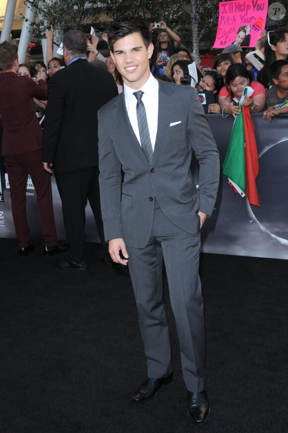 Taylor Lautner lors de l'avant-première de Twilight 3 : Hésitation à Los Angeles le 24 juin 2010