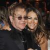 Elton John et Elizabeth Hurley lors du White Tie & Tiara Ball organisé par Sir Elton John lui-même et David Furnish, en association avec Chopard.
