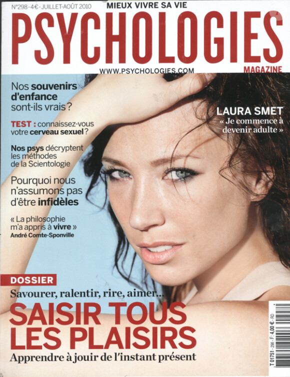 Laura Smet en couverture de Psychologies