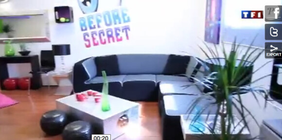 Appartement du "before" de Secret Story 4