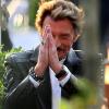 Johnny Hallyday à son 67e anniversaire, à Paris