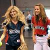 Marisa Miller et Maria Menounos lors du All-Star Legends & Celebrity softball game à Anaheim, le 11 juillet 2010