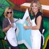 AnnaLynne McCord et Jenny McCarthy participent au Pepsi Refresh Project à Santa Ana, le 13 juillet 2010