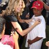 AnnaLynne McCord et Jenny McCarthy participent au Pepsi Refresh Project à Santa Ana, le 13 juillet 2010