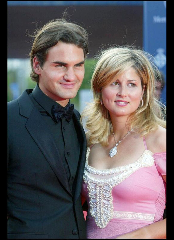 Roger Federer et son épouse Mirka Vavrinec
