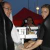 Le prince Albert et Charlene Wittstock dînent au septième ciel le 12 juillet 2010 à Monaco