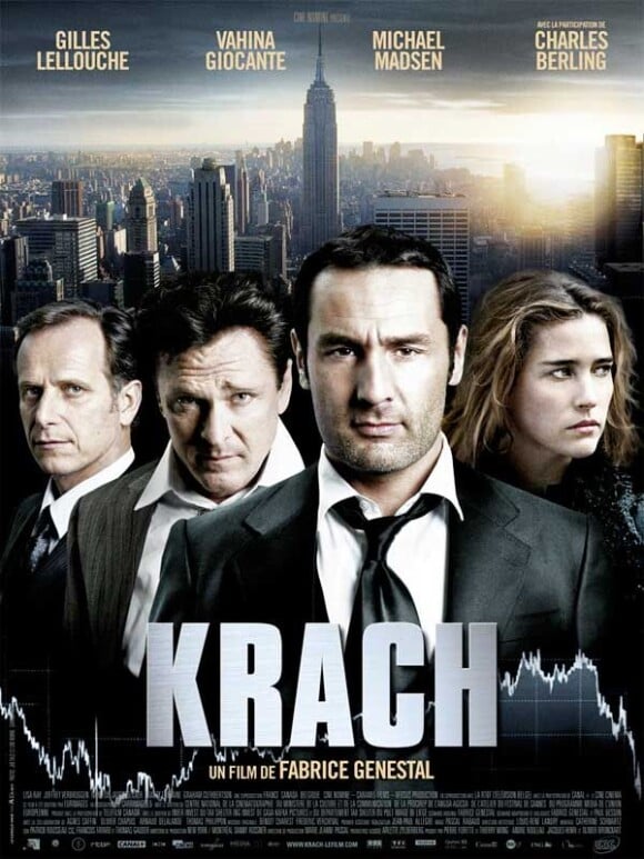 L'affiche du film Krach