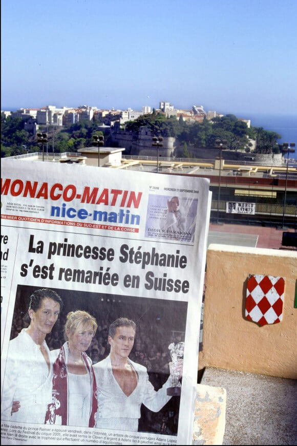 Stephanie et Adans Lopes Perez se sont mariés en Suisse, le 12 septembre 2003
