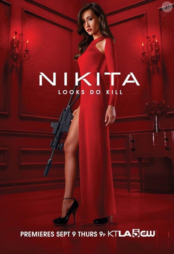 Des images de Nikita, avec Maggie Q, diffusé dès le 9 septembre sur CW.