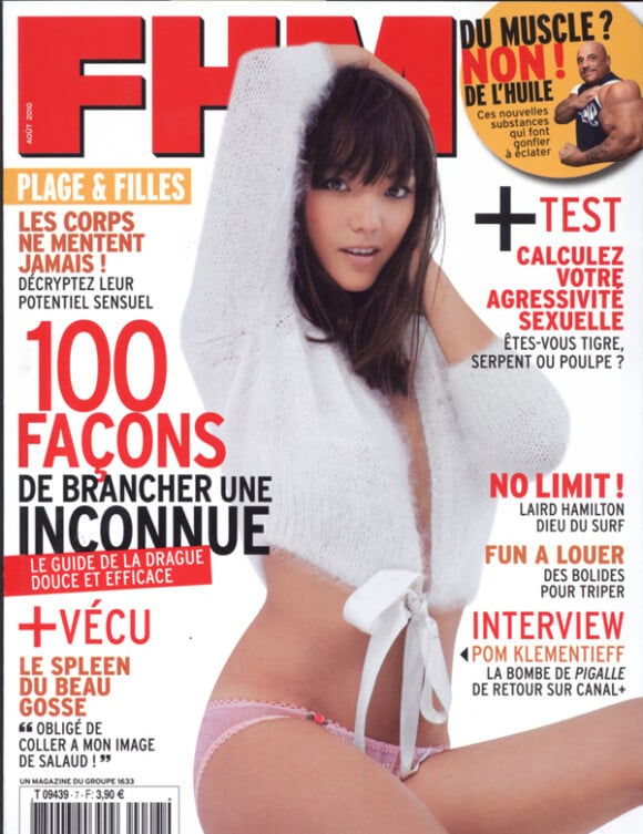 Pom Klementieff en couverture de FHM