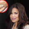 America Ferrera montre sa jolie bague an allant sur le plateau de l'émission "Good morning America" 27 juillet 2010 à NYC