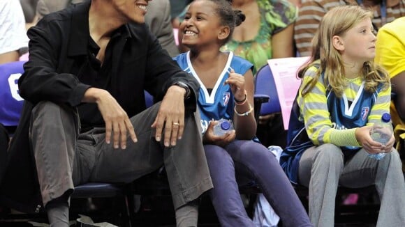Barack Obama : Sa fille Sasha est une adorable supportrice !