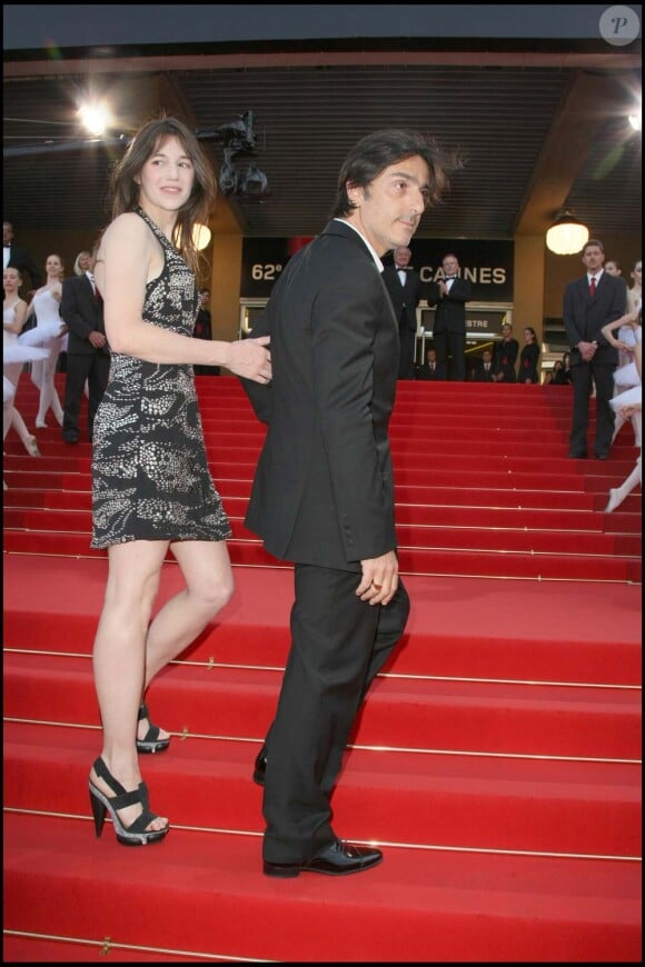 Charlotte Gainsbourg et Yvan Attal, à Cannes, le 24 mai 2010