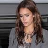 Jessica Alba lors d'un dîner à Los Angeles le 6 août 2010