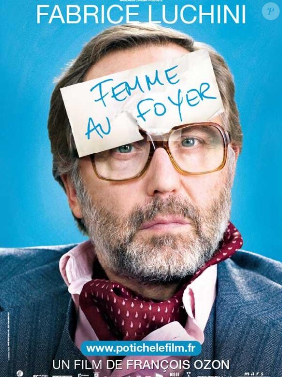 Fabrice Luchini s'affiche pour Potiche de François Ozon