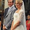 Le 25 août 2010, le prince Nikolaos de Grèce, 40 ans, et sa belle Tatiana Blatnik, 29 ans, se mariaient, au coucher de soleil, sur l'île grecque de Spetses.